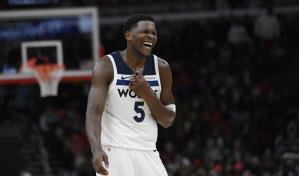 Edwards brilla por Timberwolves, que remontan y vencen 135-119 a Bulls