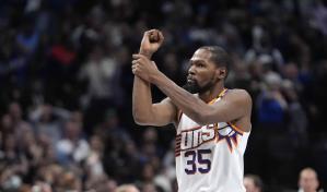 Kevin Durant se perderá al menos dos semanas por una lesión muscular