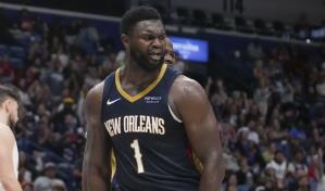 Zion Williamson, baja indefinida con los Pelicans por lesión en el tendón de la corva izquierdo