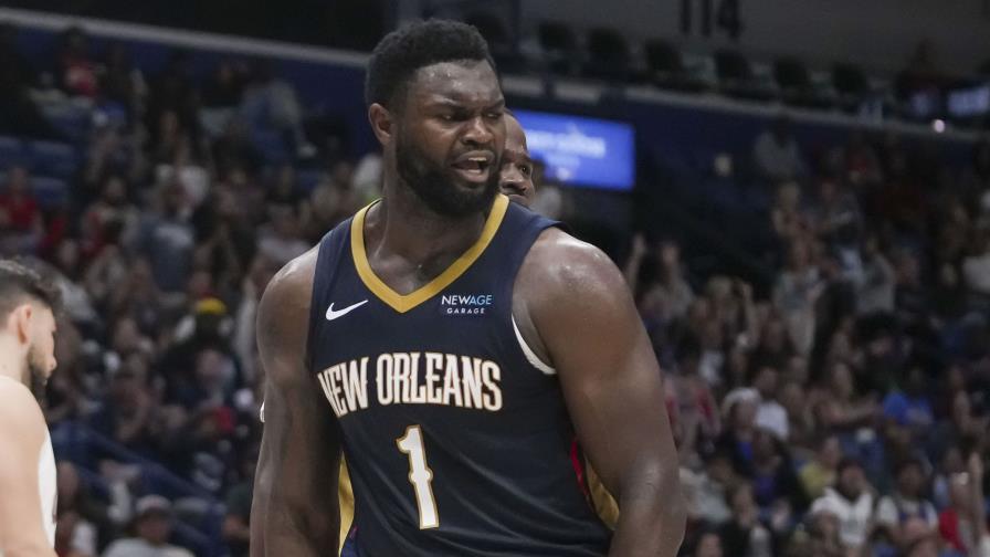 Zion Williamson, baja indefinida con los Pelicans por lesión en el tendón de la corva izquierdo