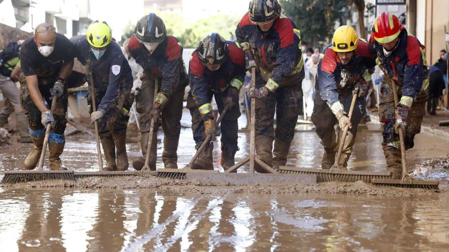 La riada de Valencia arrastró más de cuatro millones de metros cúbicos de lodos