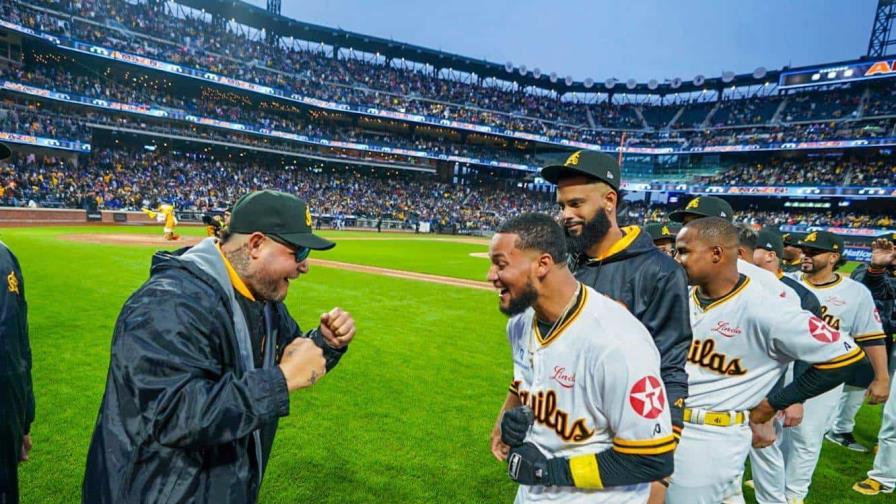 Águilas dejan tendidos en el terreno al Licey en el Citi Field