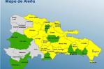 Casi todo el país en alerta por las lluvias que provocan onda tropical y una vaguada Casi todo el país en alerta por las lluvias que provocan onda tropical y una vaguada