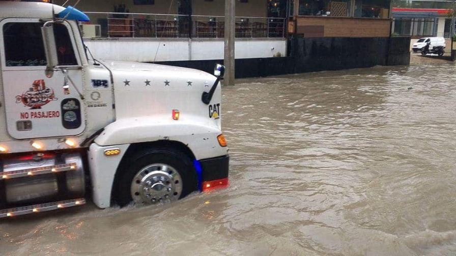 Lluvias provocan inundaciones en el municipio de Higüey