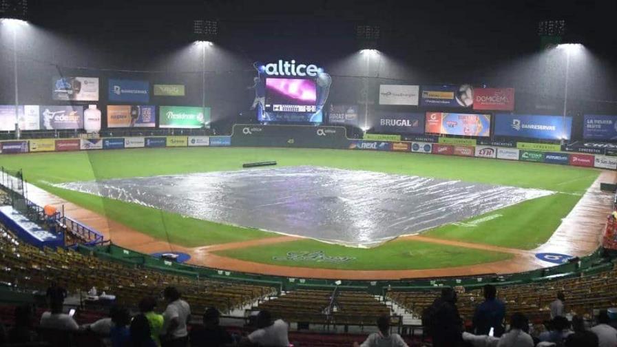 Posponen el partido Gigantes vs Escogido en el Quisqueya por la lluvia