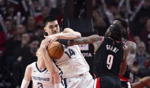 Jaren Jackson lidera a Memphis con 20 puntos en la aplastante victoria sobre los Blazers