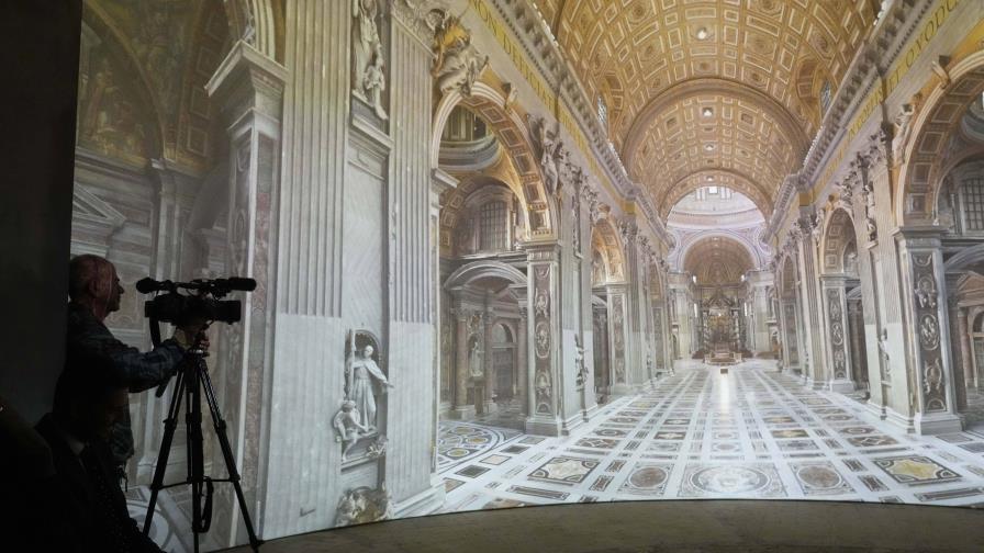 El Vaticano y Microsoft crean réplica de la Basílica de San Pedro con IA para visitas virtuales