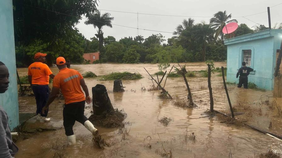 Más de 300 viviendas anegadas por las lluvias en Higüey