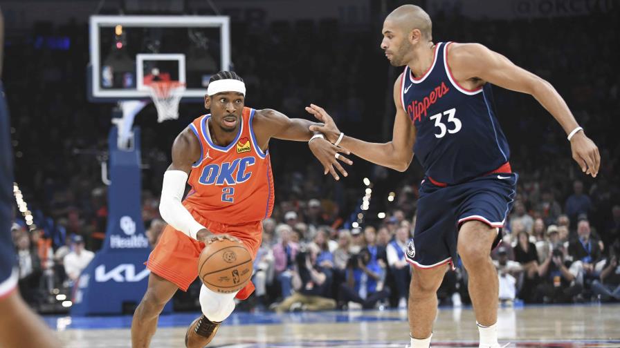 Gilgeous-Alexander anota récord personal de 45 puntos y Thunder vence 134-128 a Clippers