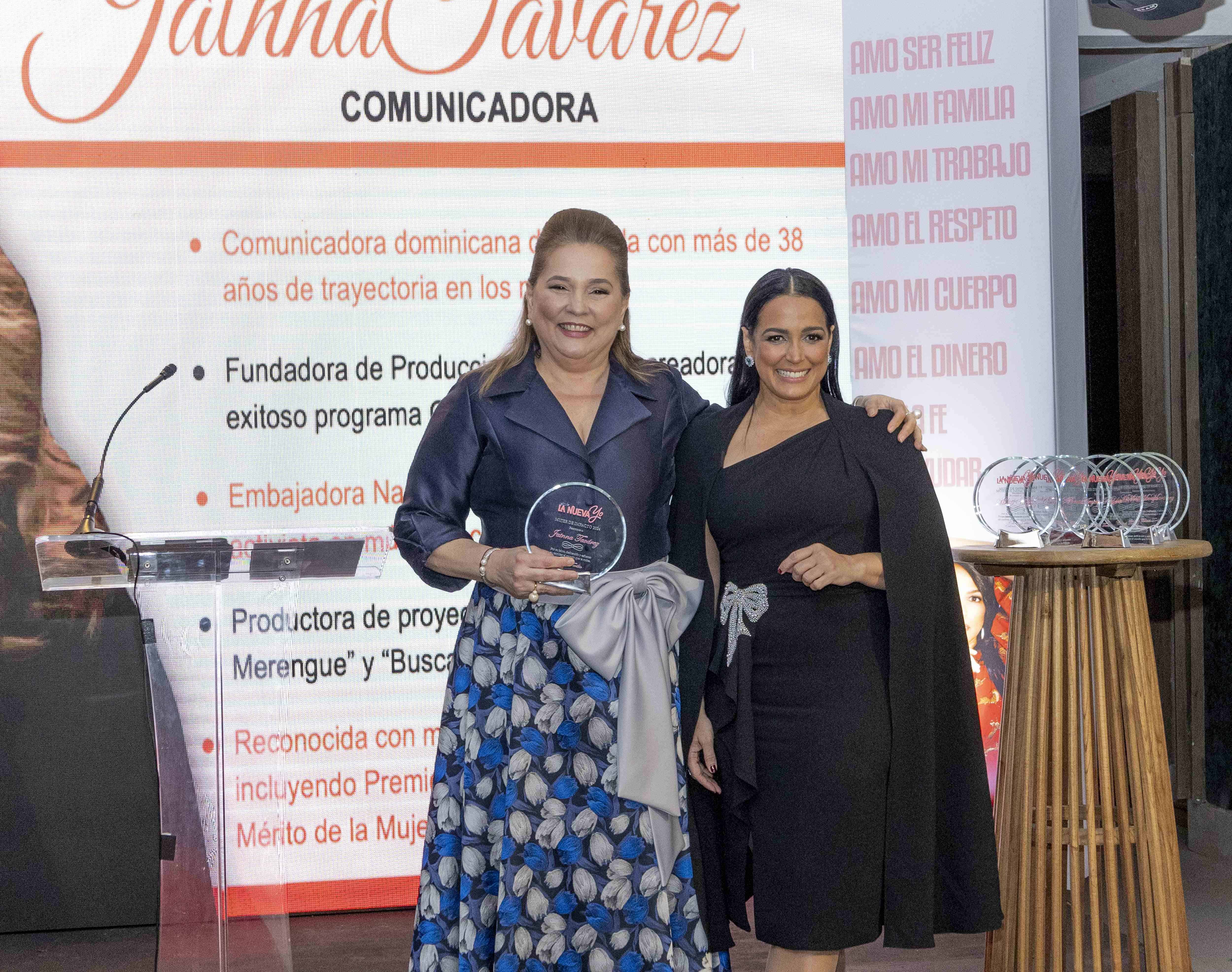 Jatna Tavares y Celinés Toribio.