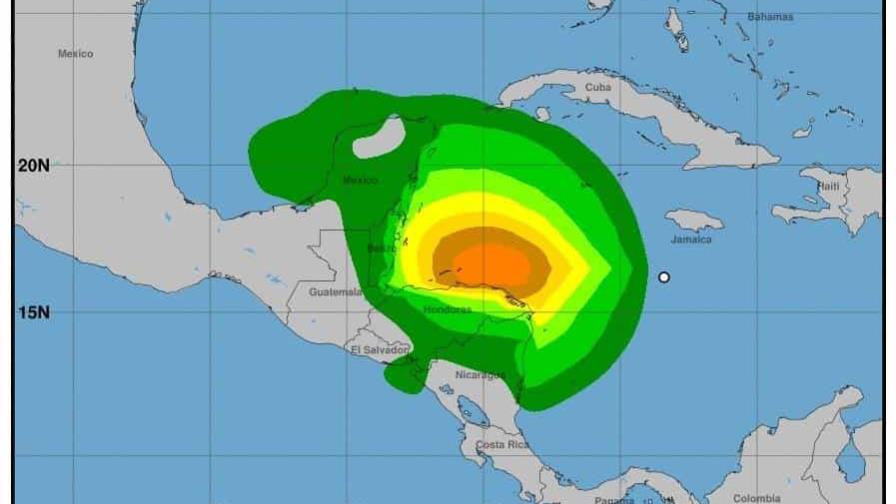 Se forma el potencial ciclón número 19, que pone en alerta a Honduras y Nicaragua