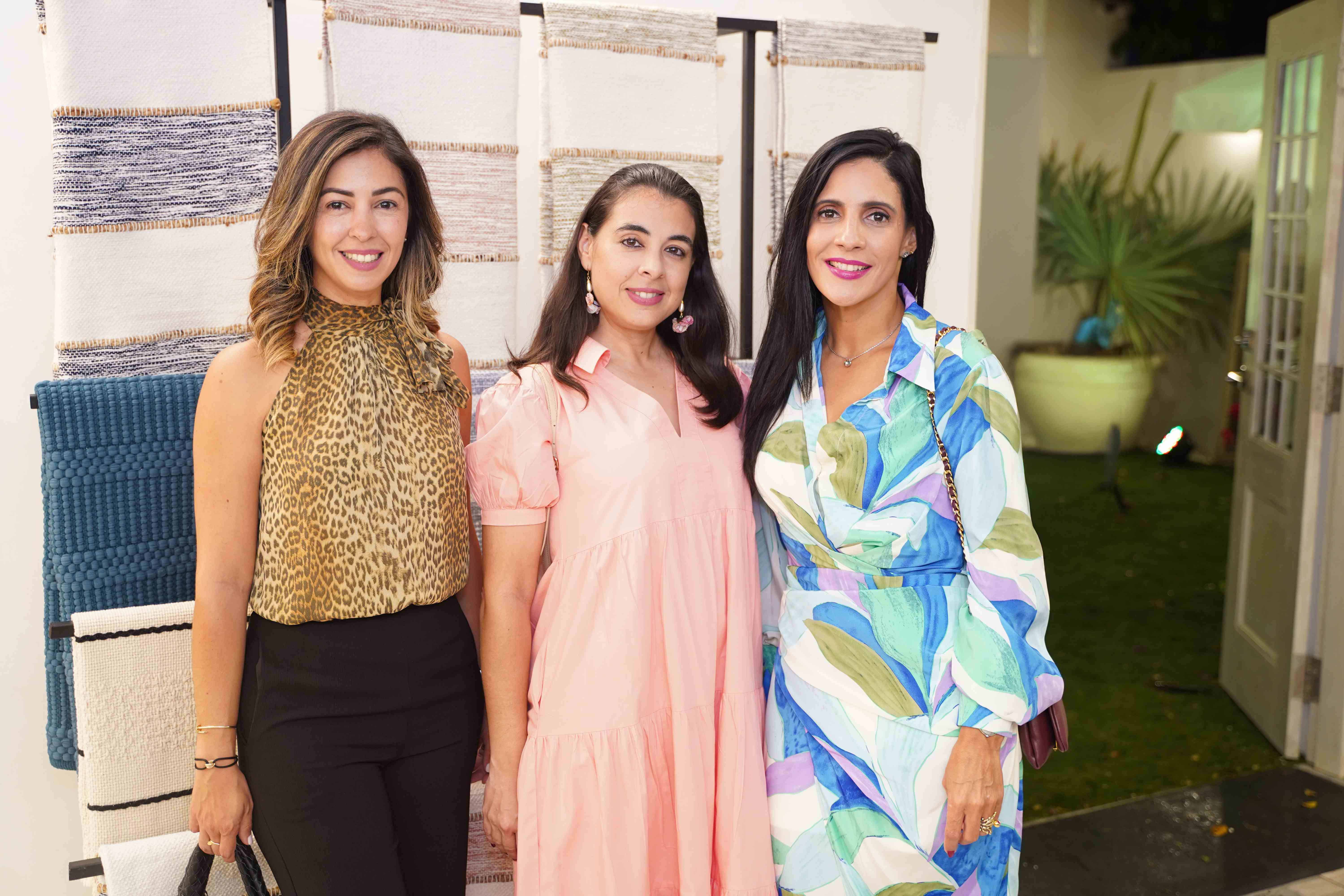 Michelle Gómez, Mayfer Ovalles y Jessica Rizik.