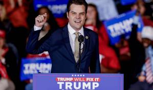 Trump elige como próximo fiscal general al polémico congresista de ultraderecha Matt Gaetz