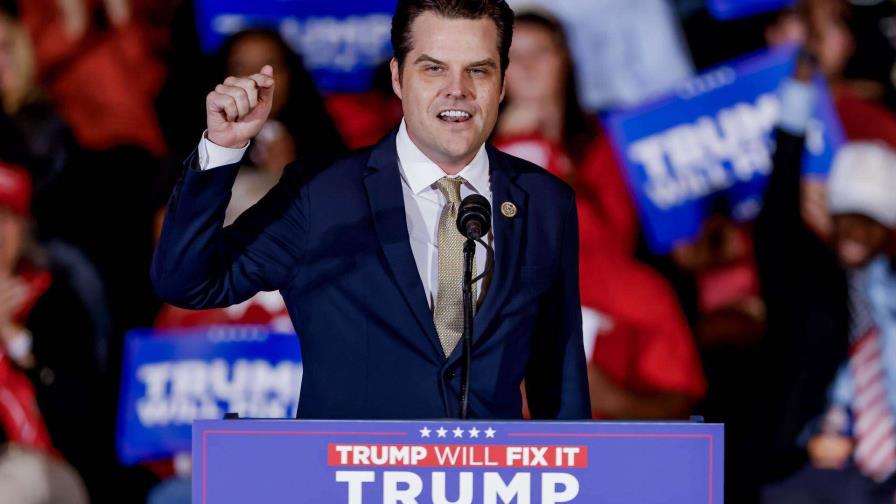 Trump elige como próximo fiscal general al polémico congresista de ultraderecha Matt Gaetz