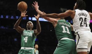 Con 36 puntos de Tatum, Celtics arrasan en la segunda mitad para vencer a Nets