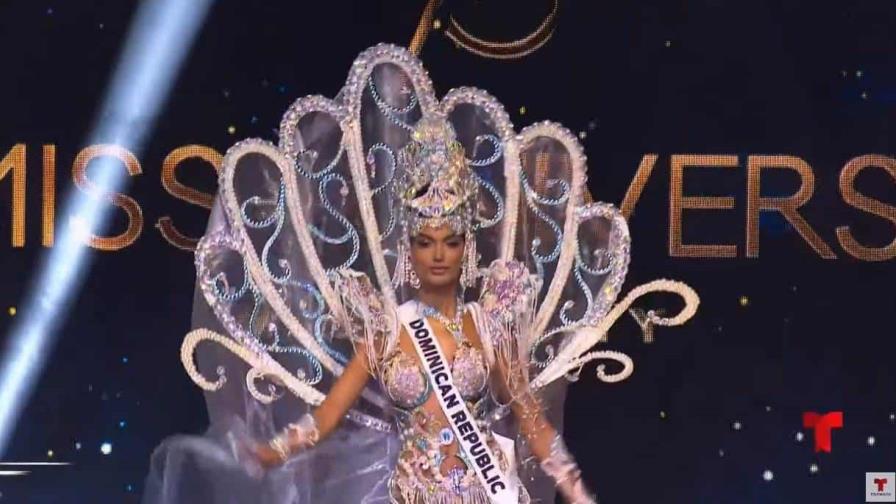 Celinee Santos llega como reina del mar Caribe a la preliminar de Miss Universo 2024