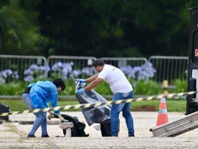 Realizan ataque terrorista en Brasilia