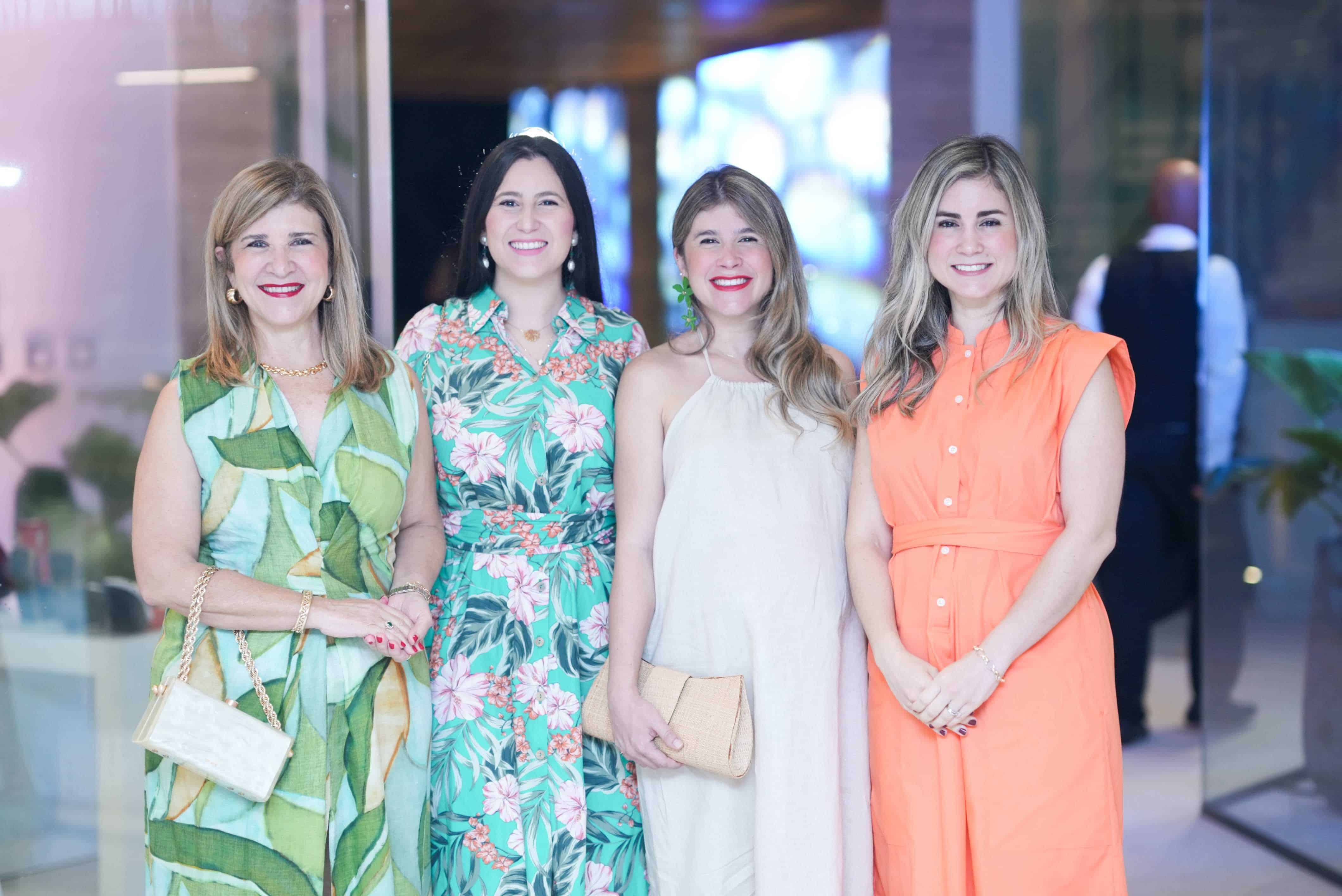 María Zaglul , Carmen Zaglul , Sofía Tarrazo y Carolina Tarrazo.