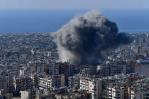 El Ejército israelí lanza dos olas de ataques contra los suburbios del sur de Beirut El Ejército israelí lanza dos olas de ataques contra los suburbios del sur de Beirut