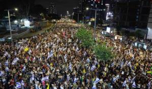 Cientos de personas se manifiestan en Tel Aviv para exigir acuerdo de rehenes con Hamás