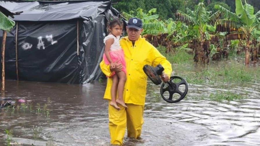 Un desaparecido, un herido y 2,007 personas afectadas por la tormenta Sara en Nicaragua