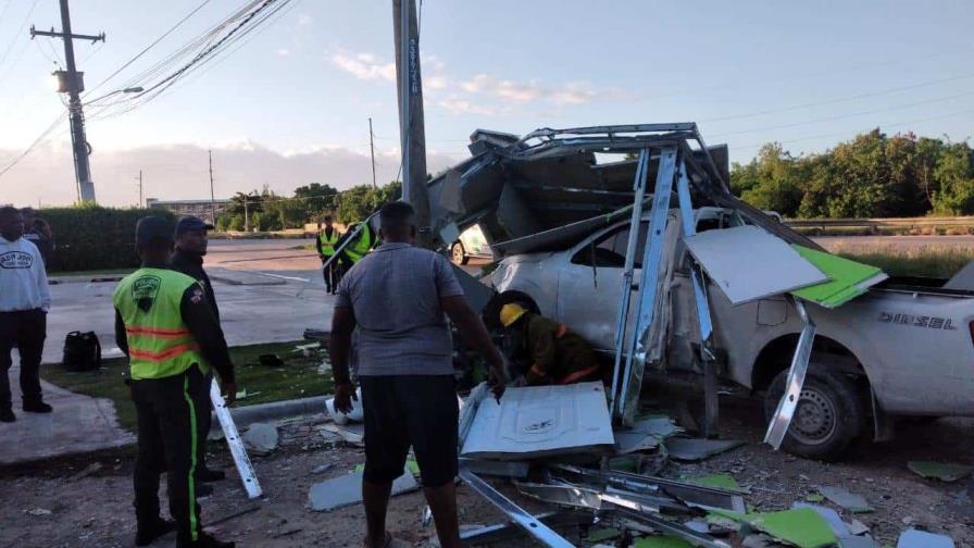 Guardia de seguridad fallece tras ser atropellado por una camioneta en Bávaro