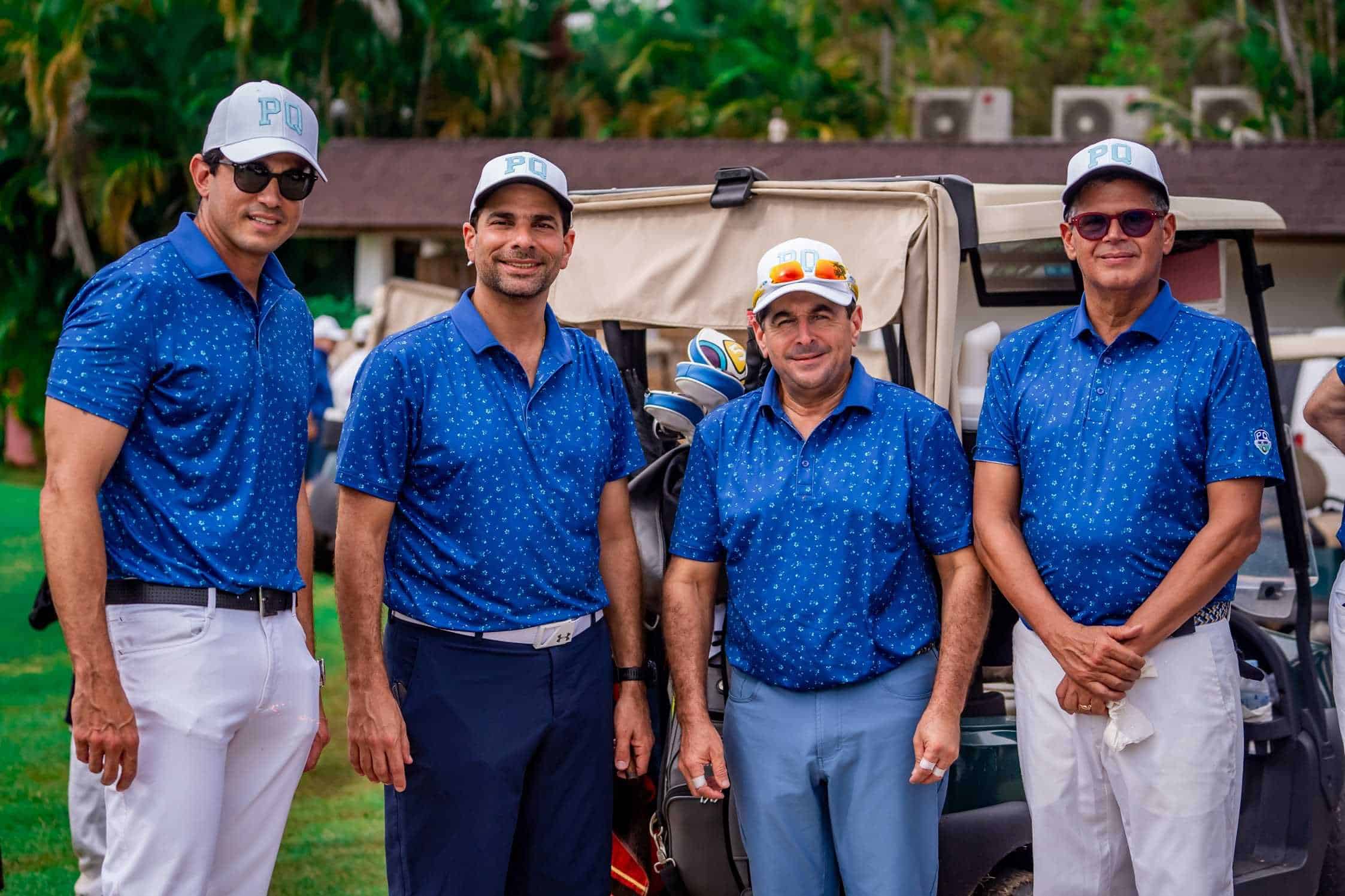 Luis Villanueva, Frank Elías Rainieri, Jorge Feliz y William Reid.