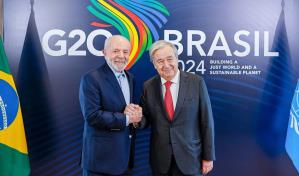 Lula recibe a los líderes del G20 para la cumbre de Río de Janeiro