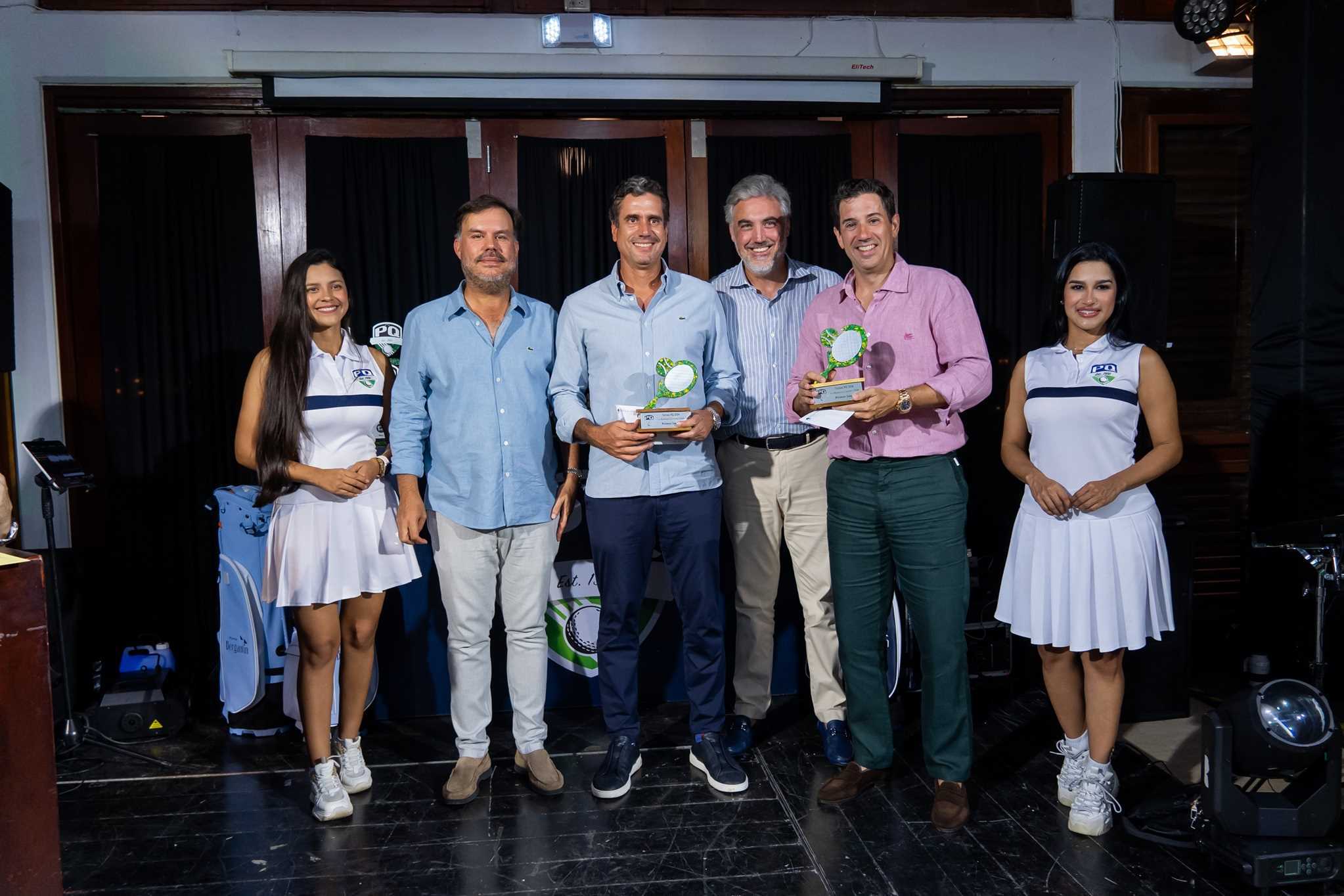 Ganadores primer lugar Padel- Luis Manzano y Fernando Queipo.