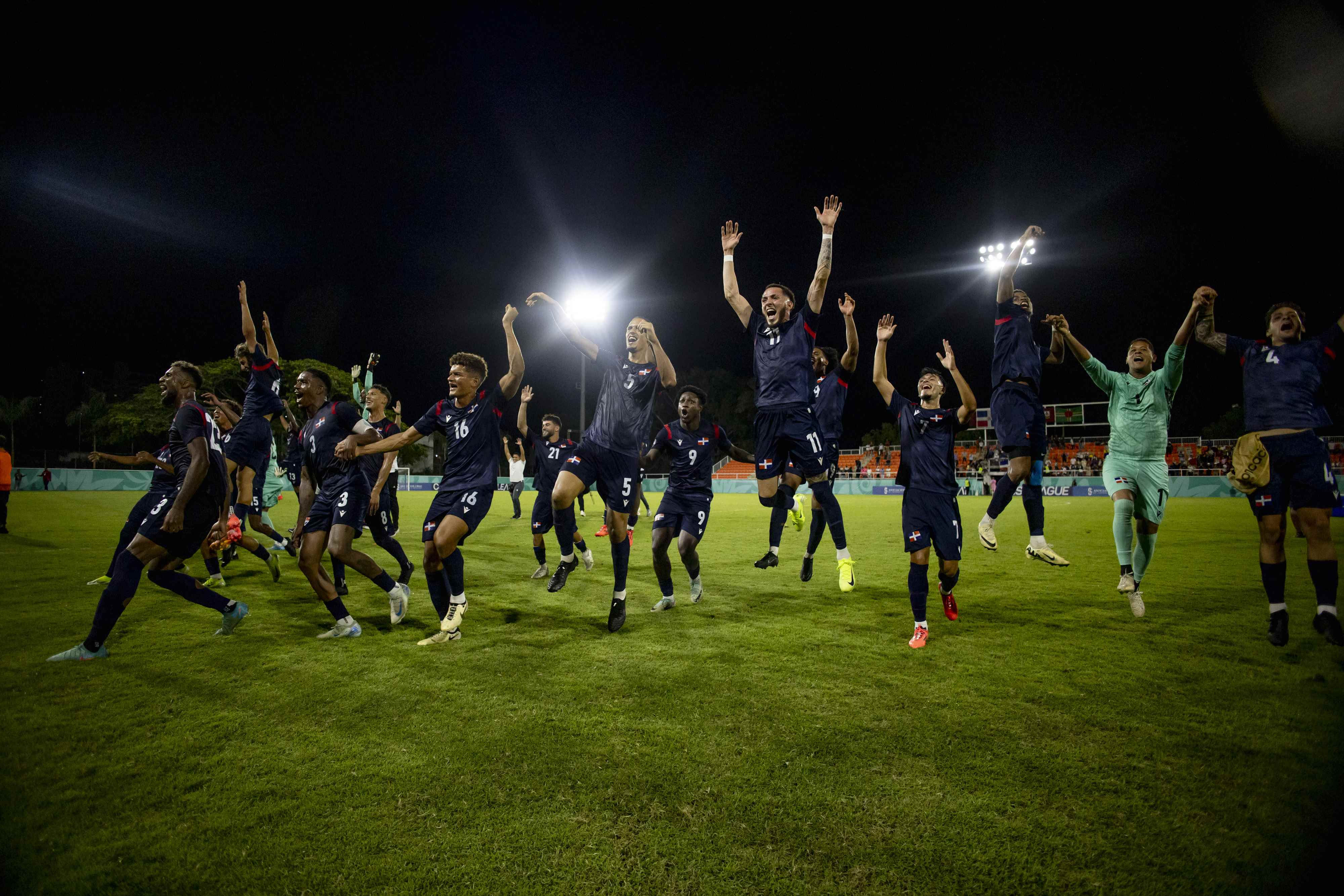 Celebración Final del Partido.