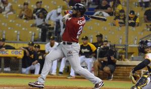 Grand slam de Carlos Peguero comanda ofensiva de los Gigantes para vencer a las  Águilas 13-5