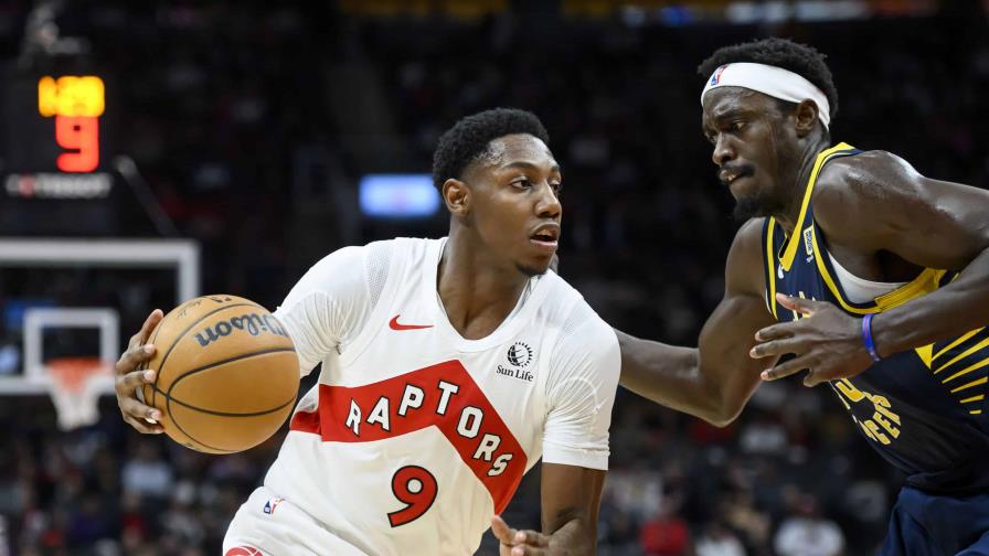 Barrett anota 39 y Raptors rompen racha de 7 derrotas venciendo a Pacers