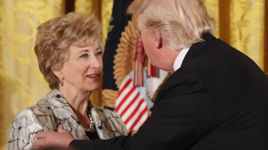 Trump elige a la exejecutiva de la lucha libre Linda McMahon para secretaria de Educación