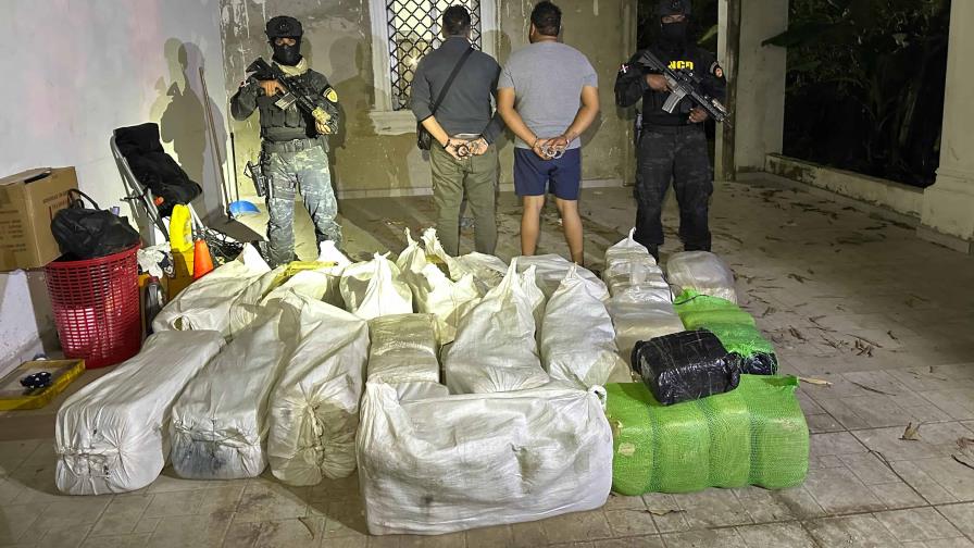 Confiscan 989 libras de marihuana y apresan seis hombres durante allanamientos en Santiago