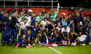 EN FOTOS | Así celebró la selección dominicana de fútbol su pase a la Copa Oro