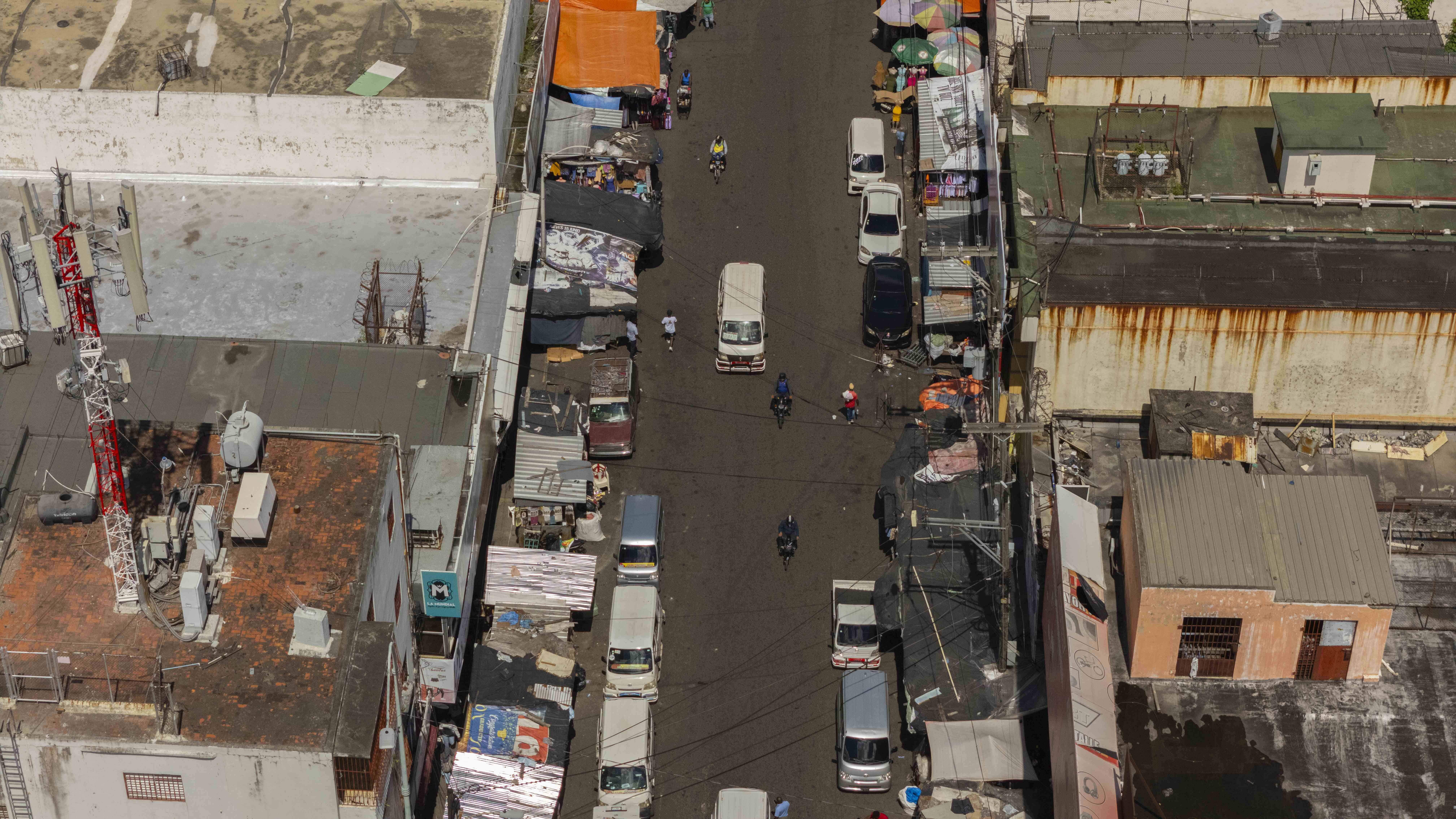 La caótica avenida Duarte.