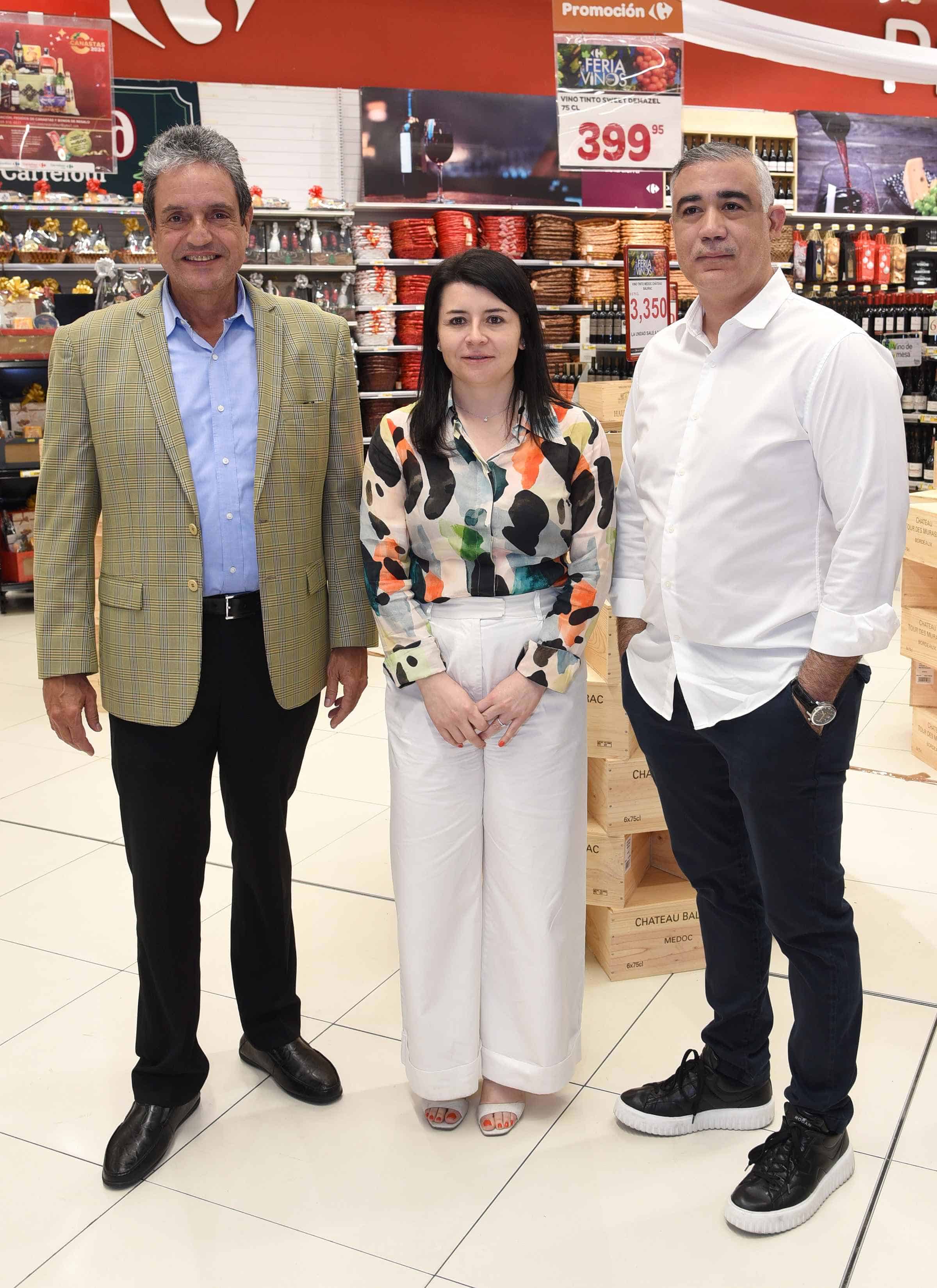 Tonis Sánchez, María Rojas y Guillermo Rodríguez.