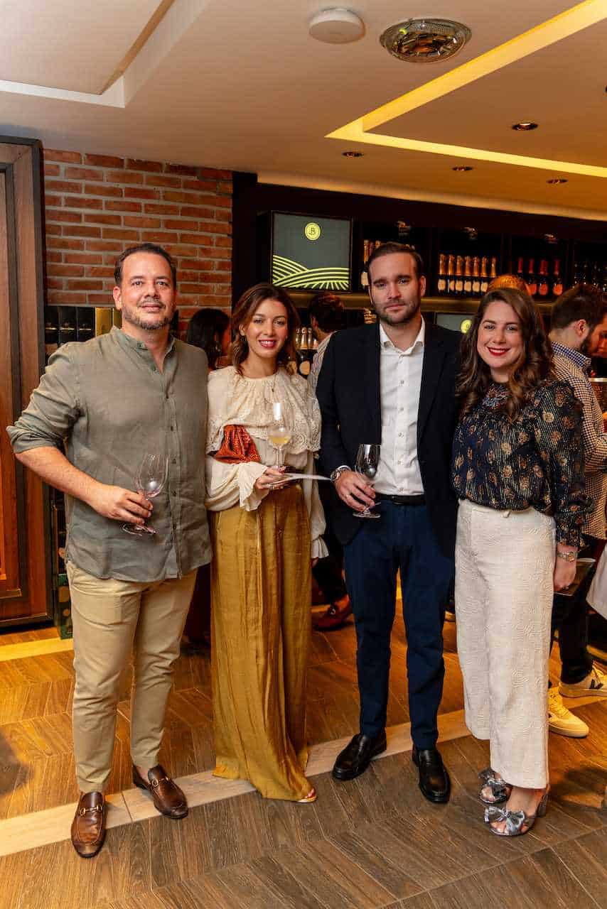 Juan Antonio García, Vera Montes de Oca, Eduardo Mallén y Marta Cupello.