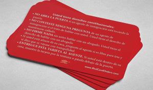 La tarjeta de derechos, una estrategia para enfrentar las deportaciones masivas de Trump