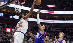 Un doble-doble con 16 puntos y 16 rebotes de Towns no impidió el revés de Knicks