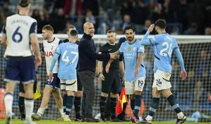 Manchester City cae 4-0 con el Tottenham y se profundizando la crisis para Pep Guardiola