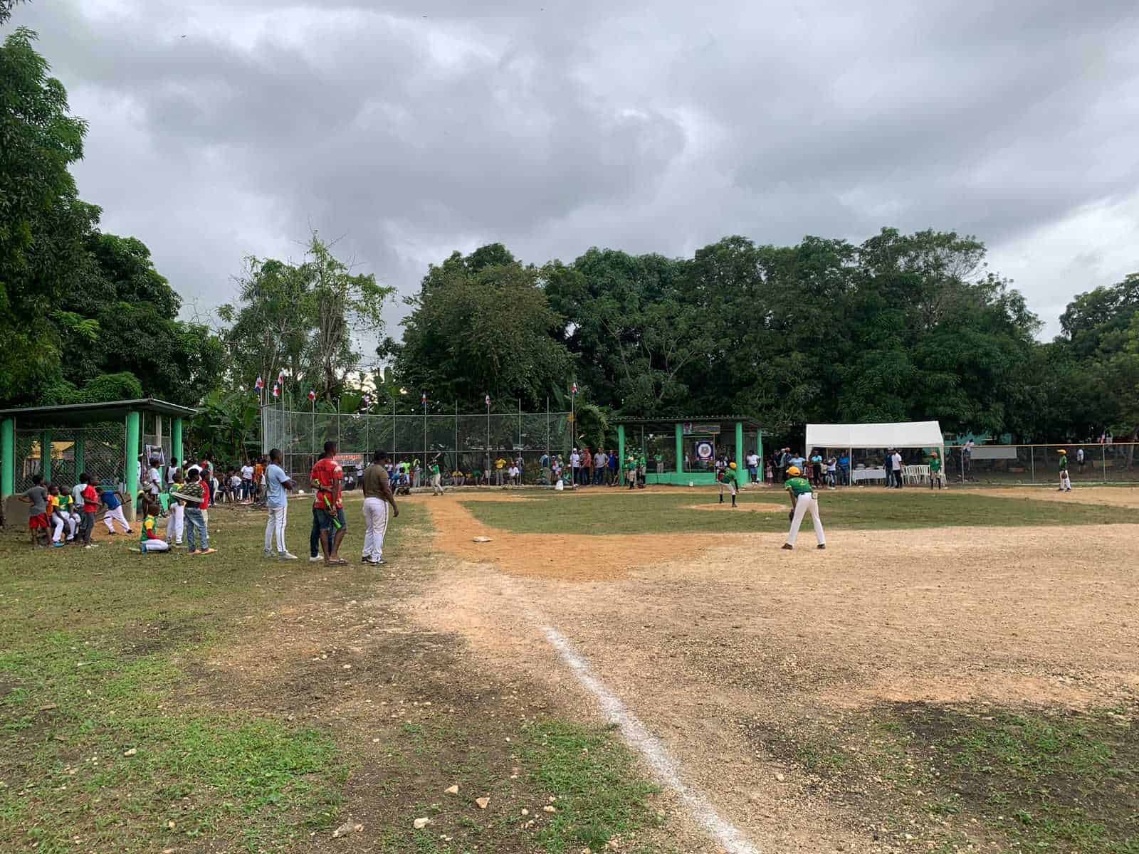 Vista parcial estadio Familia Acta en Las Pajas