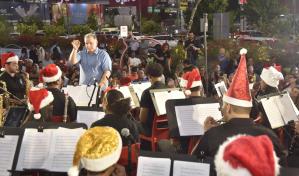 Orquesta Dominicana de Vientos da la bienvenida a la Navidad en Galería 360