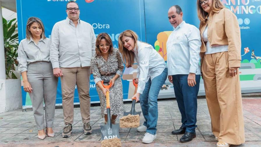 Banco BHD y Alcaldía del DN inician construcción de sala de lactancia en el parque Iberoamérica