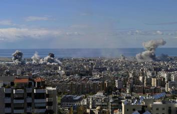 Israel bombardea el centro de Beirut previo a votación sobre alto al fuego con Hezbollah