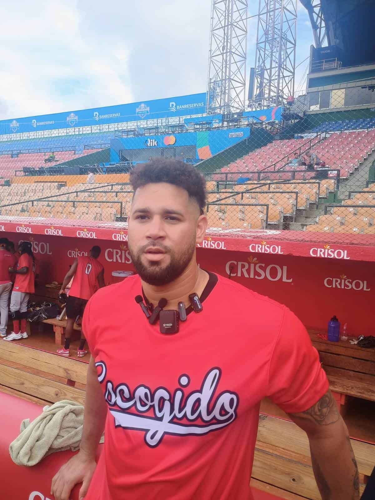 Gary Sánchez llega al Escogido listo para ganar