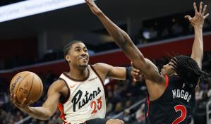 Ivey anota en el &uacute;ltimo segundo y Pistons vencen 102-100 a Raptors