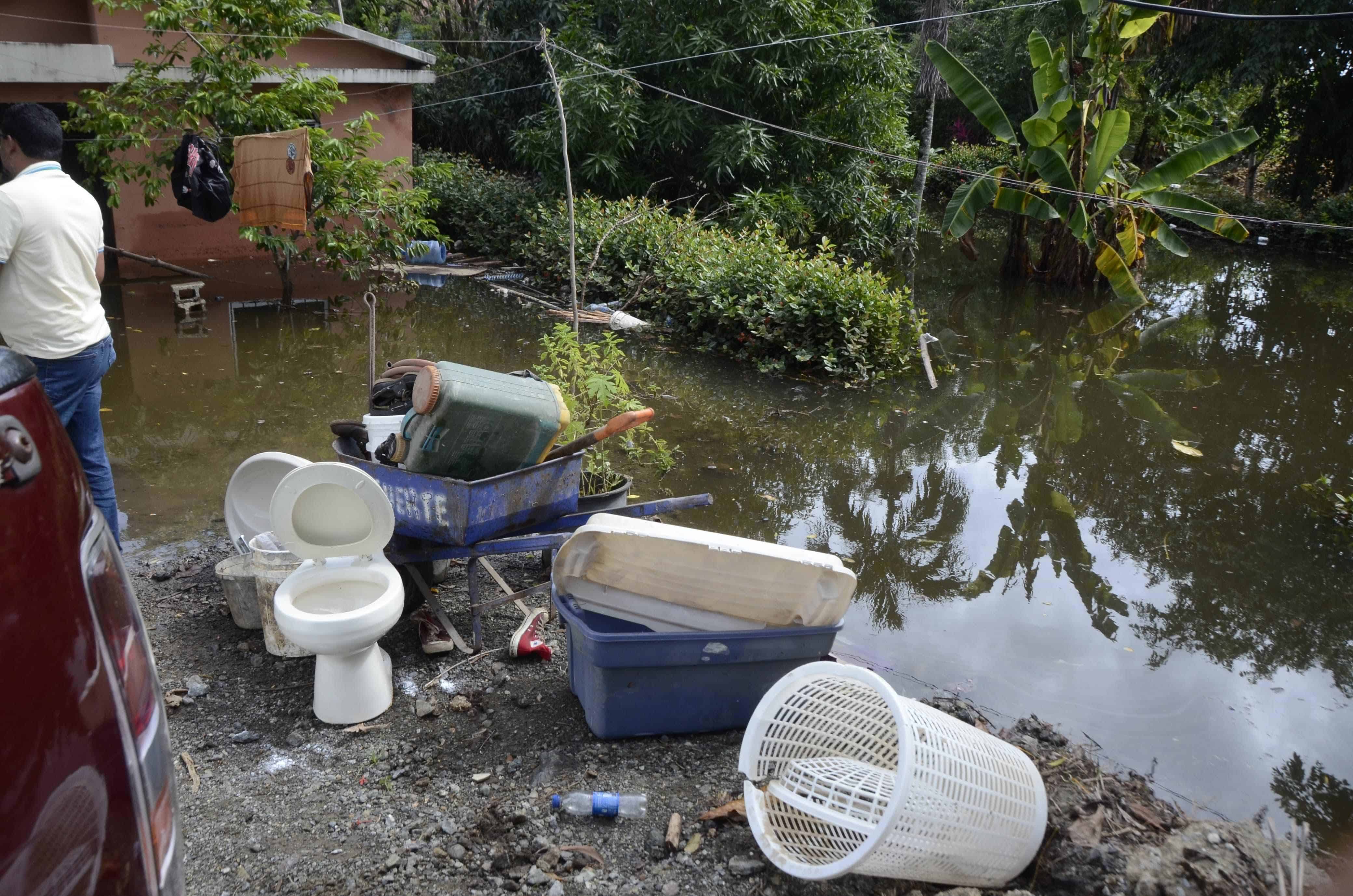 Persisten las inundaciones en Cabarete.