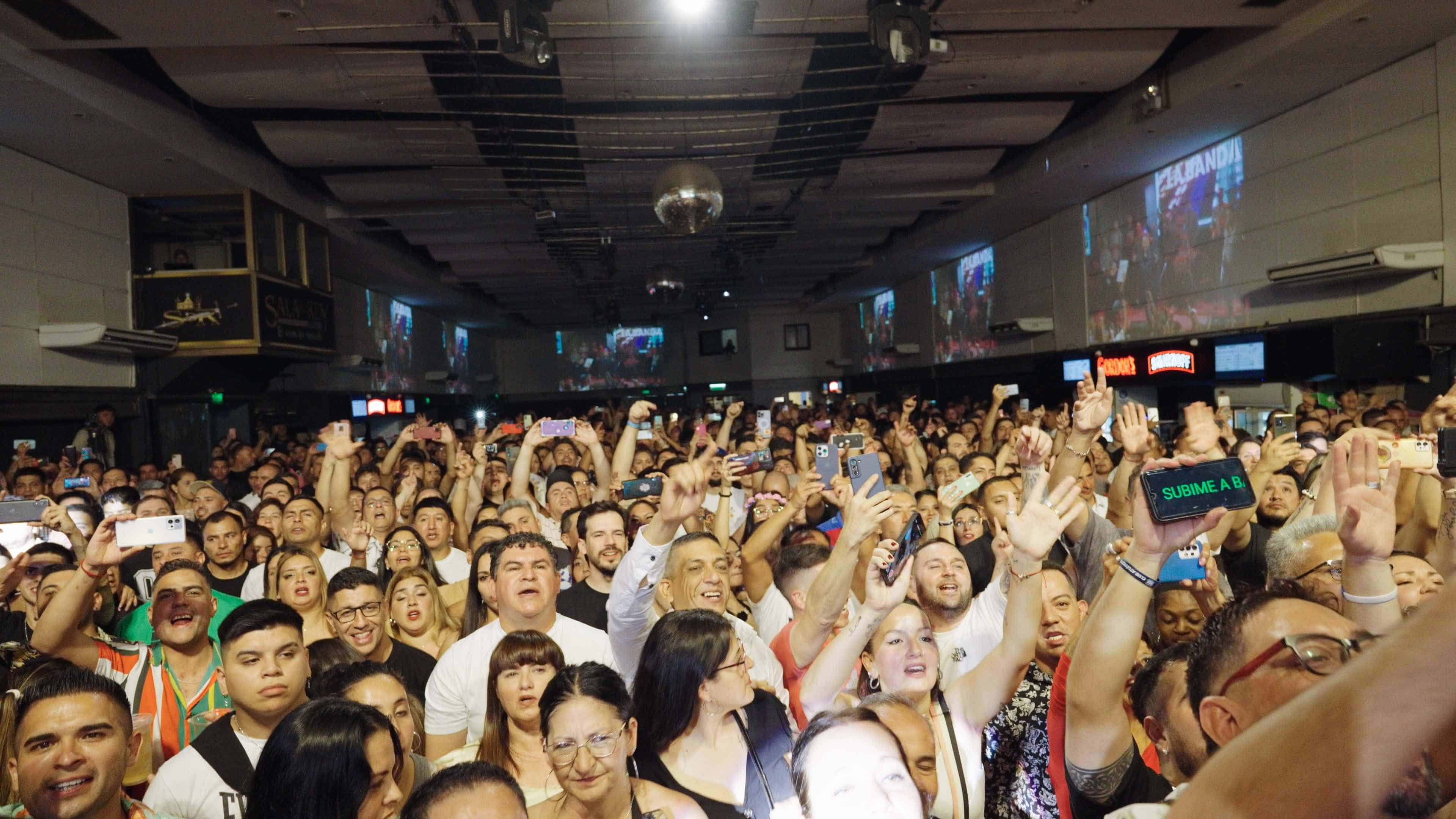 El público disfrutó del concierto.