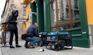 Al menos un millón de ucranianos sin electricidad tras ataques aéreos rusos